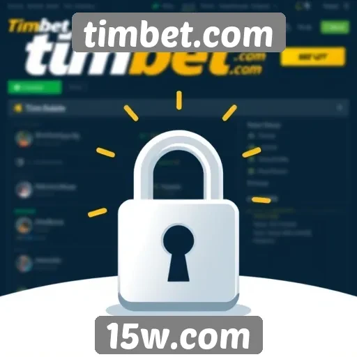 Características de segurança do site timbet.com